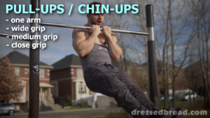 ПОДТЯГИВАНИЯ УЗКИМ ХВАТОМ на английском: close grip chin-ups / close grip pull-ups